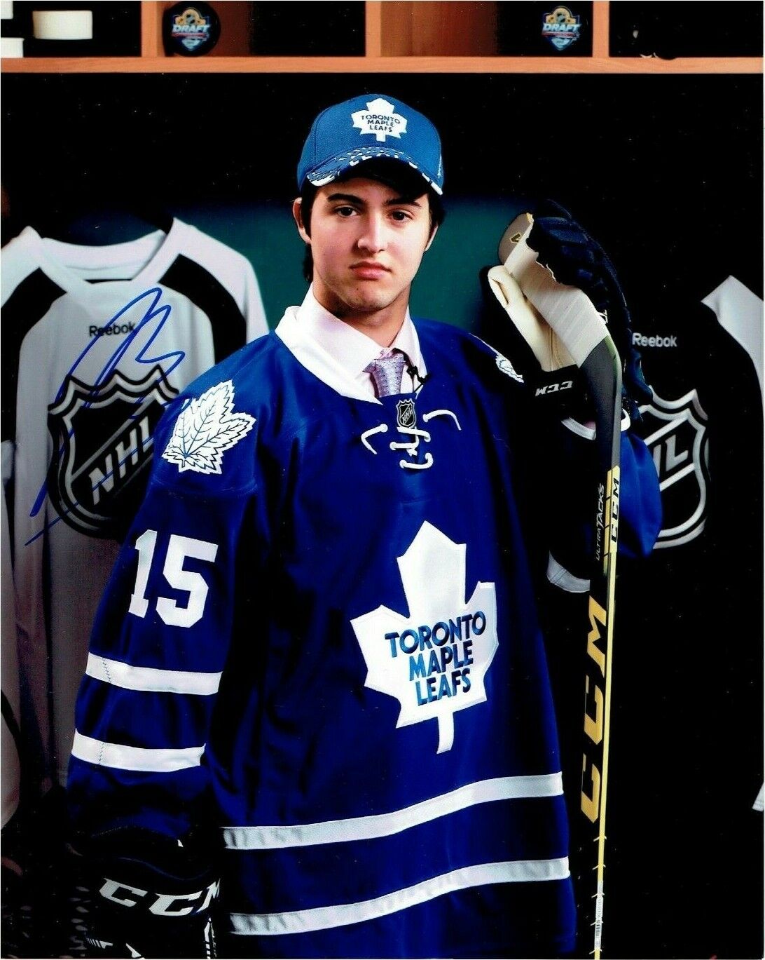 lot of 2 JEREMY BRACCO autographed SIGNED 8X10 Photo Poster paintings TEAM USA MAPLE LEAFS