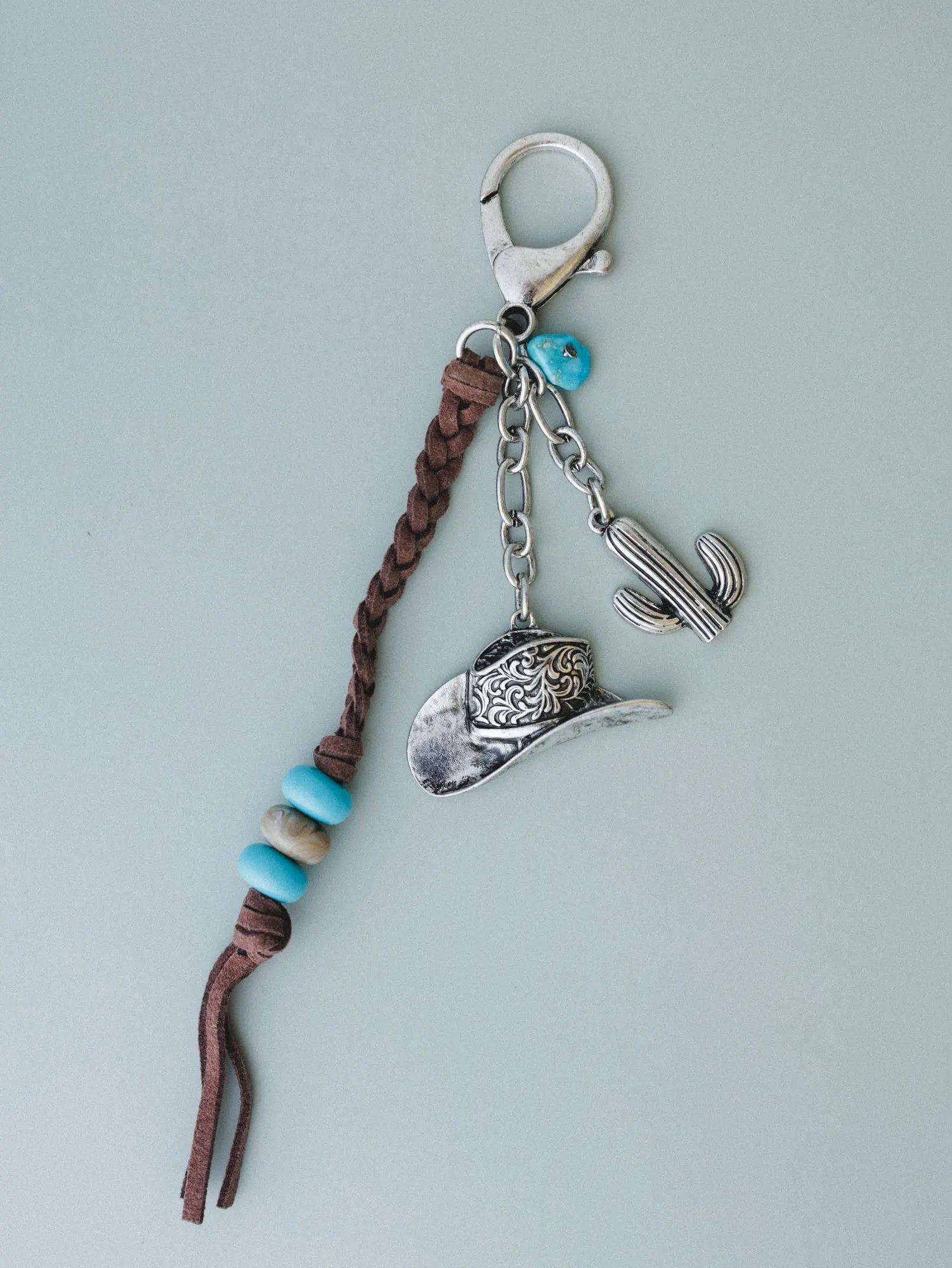Yee Haw Bag Charm - Silver