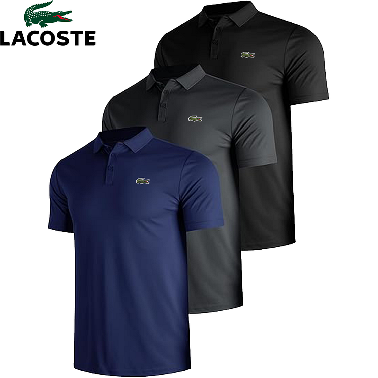 Pánské tričko s límcem Lacoste®, 3 kusy