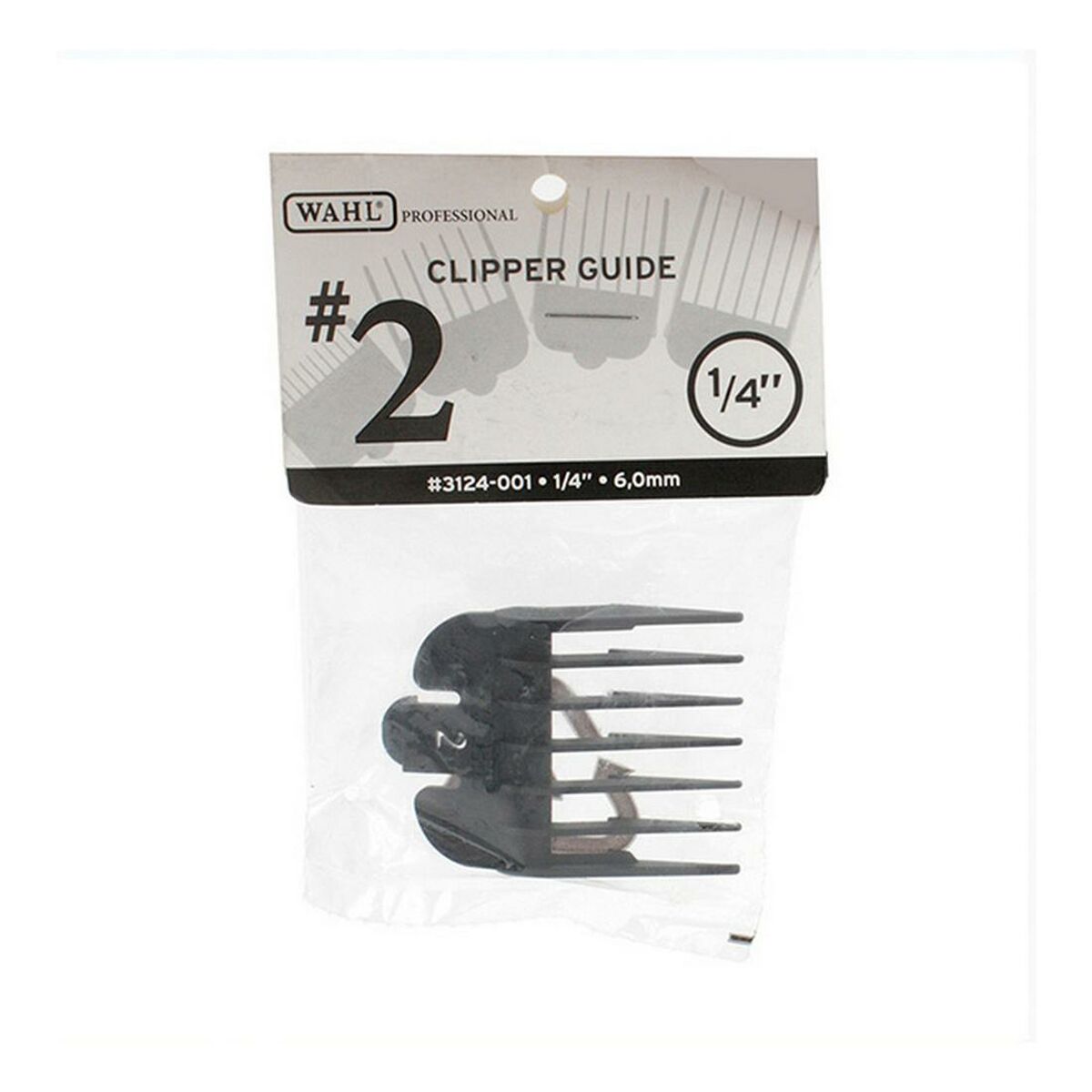 Haircutting Comb Wahl Moser Peine Metal N&ordm;2 (6 mm)