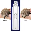 Electric Dog Nail Grinder Rechargeable Pet Nail Trimmer 2-Speed Cat Nail Grinder