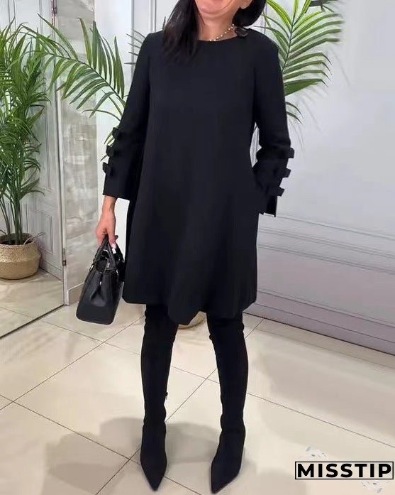 Casual and Effortless winter Dress