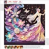 Diamond Painting-DIY Crystal Rhinestone Flower Fairy