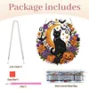 Autumn Halloween DIY Diamond Painting Acrylic Special Shape Pendant Hanging Kit