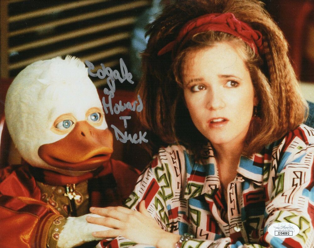 Ed Gale Autograph 8x10 Photo Poster painting Howard the Duck Signed  2