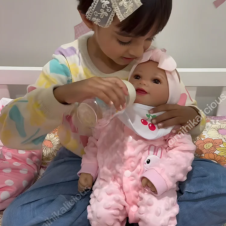 Babeside Smiling Reborn Baby Sunny 17'' Little Infant Girl Healing of the Heart