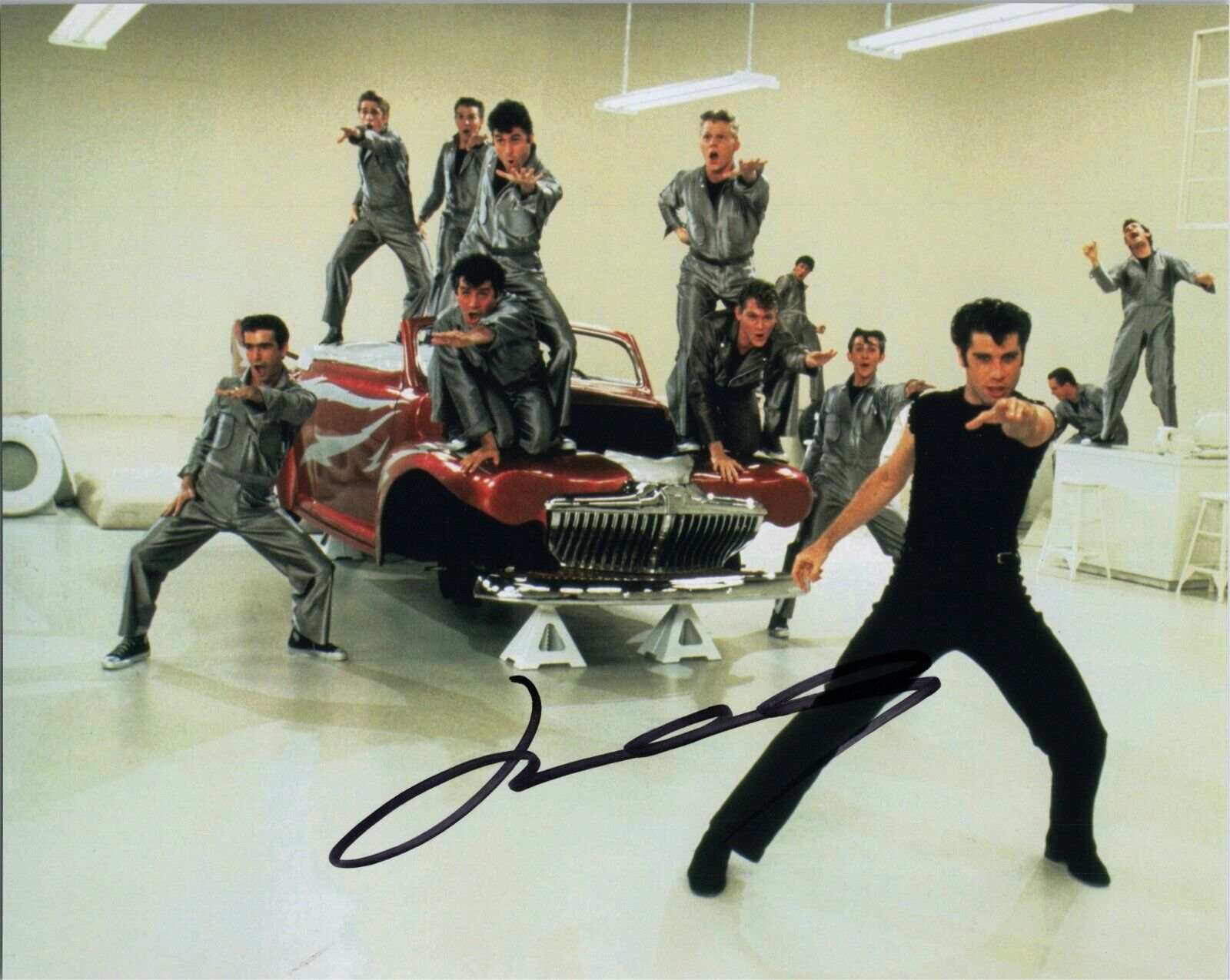 ~~ JOHN TRAVOLTA Authentic Hand-Signed GREASE