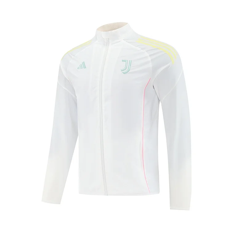 Juventus 25/26 Windbreaker Jacket【White】