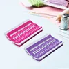 (US Only)2pcs 30 Positions Floss Organizer Plastic Thread Organizers (Rose Red Purple)