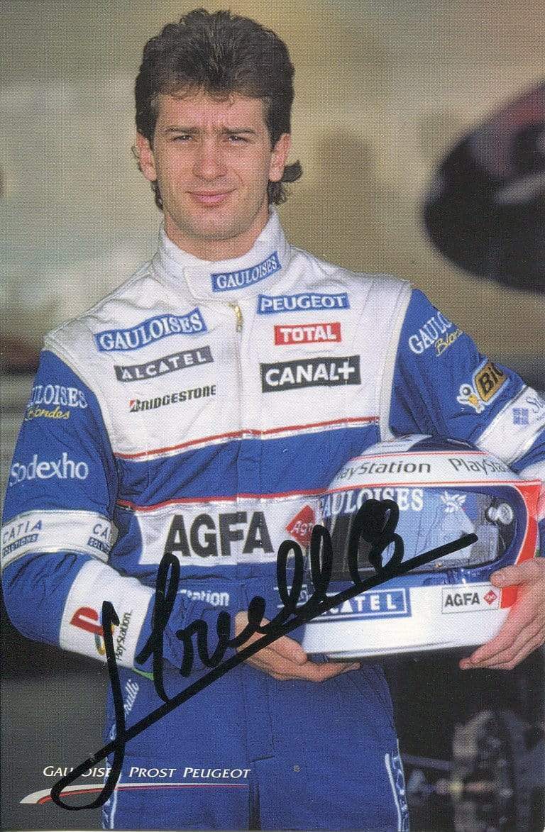 Jarno Trulli autograph, Italian FORMULA ONE driver; signed Photo Poster painting