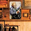 B.B. King - Panneaux en &eacute;tain m&eacute;tallique(20*30cm/30*40cm) - Musique