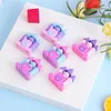 20PCS Adorable Princess Castle Pink Purple Erasers for Kids Student Office Exam Stationery Gift