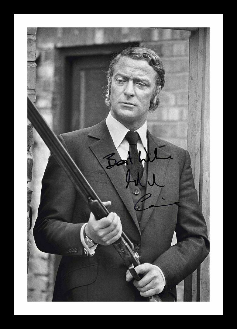 Sir Michael Caine Autograph Signed & Framed Photo Poster painting 1