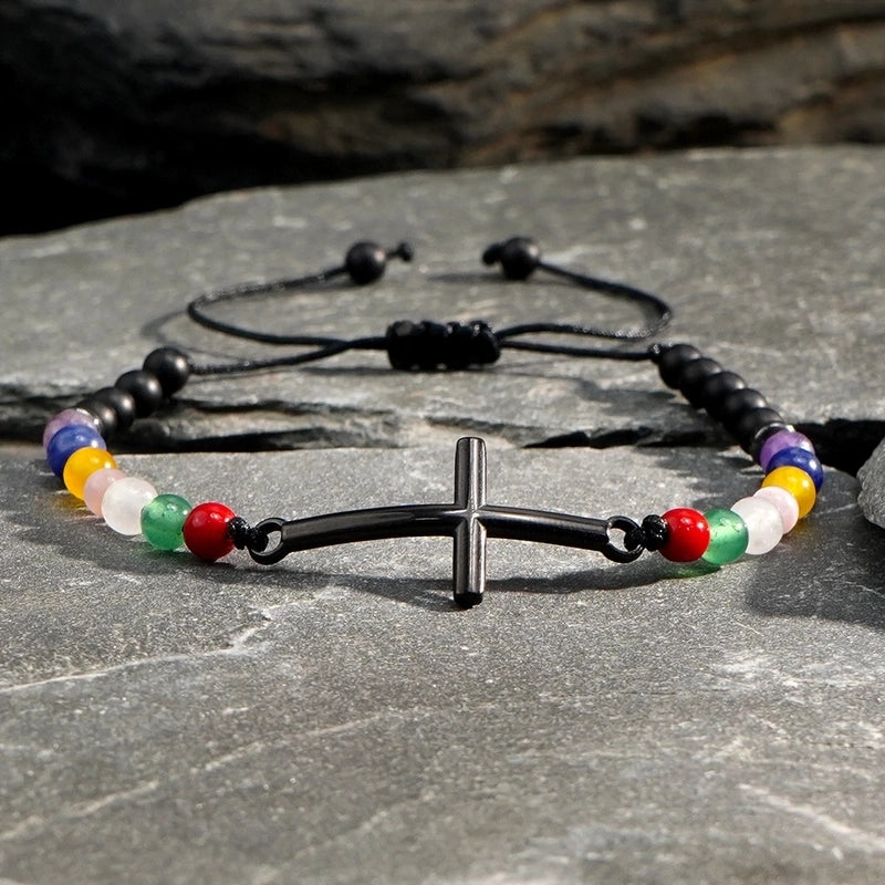 Bohemian Geometric Semi-precious Stone Beaded Handmade Unisex Bracelets