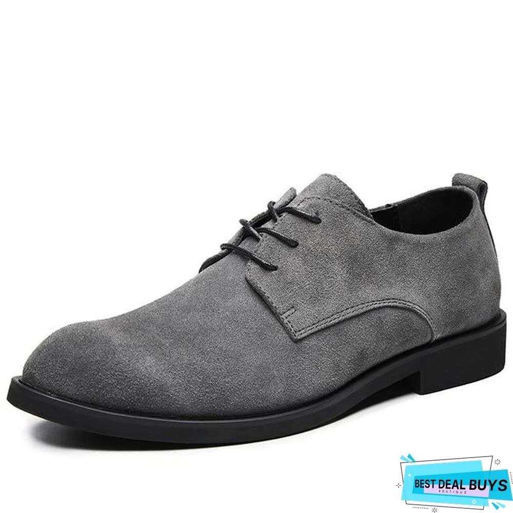 Men British Style Breathable Formal Leisure Flats Shoes