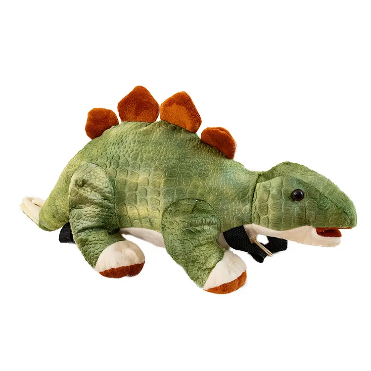 Green Stegosaurus Plush Backpack