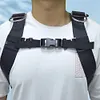Backmount Fixed Strap Backpack Chest Strap BCD Sidemount Buckle for Scuba Diving