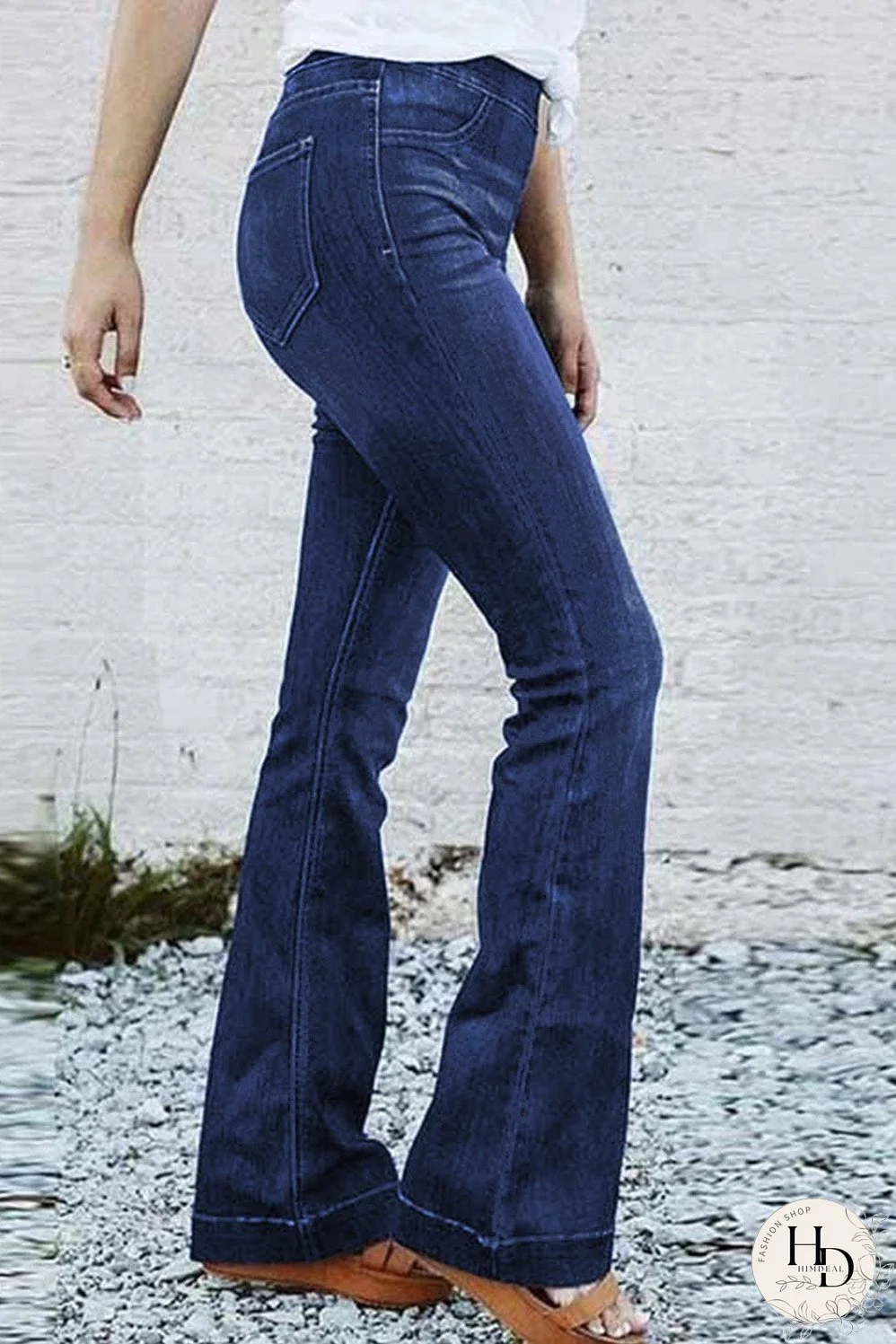 Vintage Inspired Flared Jeans
