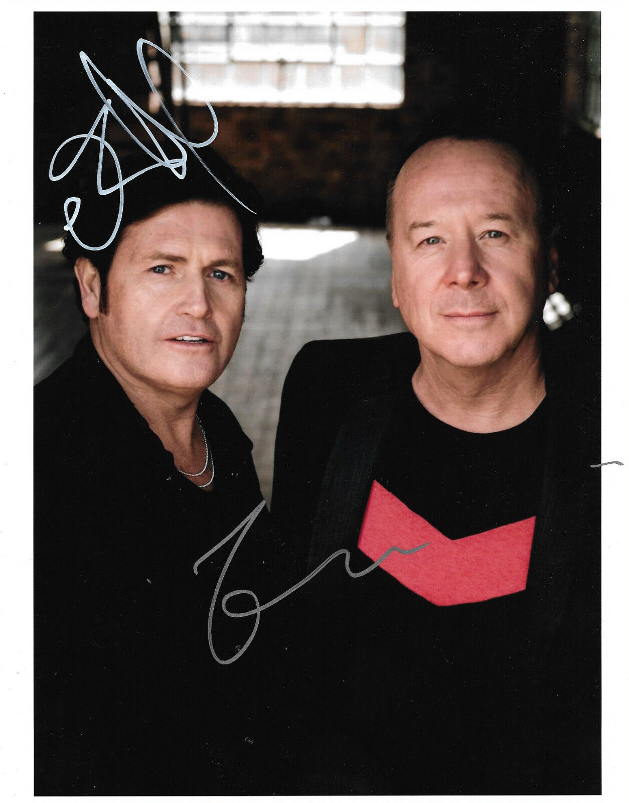 Simple Minds signed 8x10 inch Photo Poster painting autographs