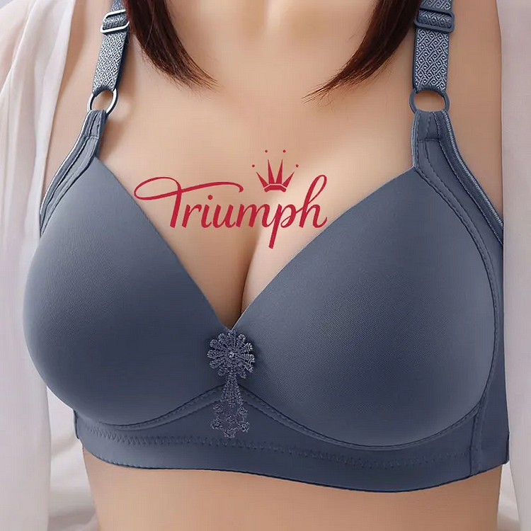 TRIUMPH - (3 szt.) Bezszwowy biustonosz push-up