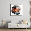 Silhouette Lion-11CT Stamped Cross Stitch 50*50cm/19.69*19.69in