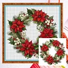 (Multi-Style) Christmas Wreath-11CT Counted Cross Stitch 40*40cm