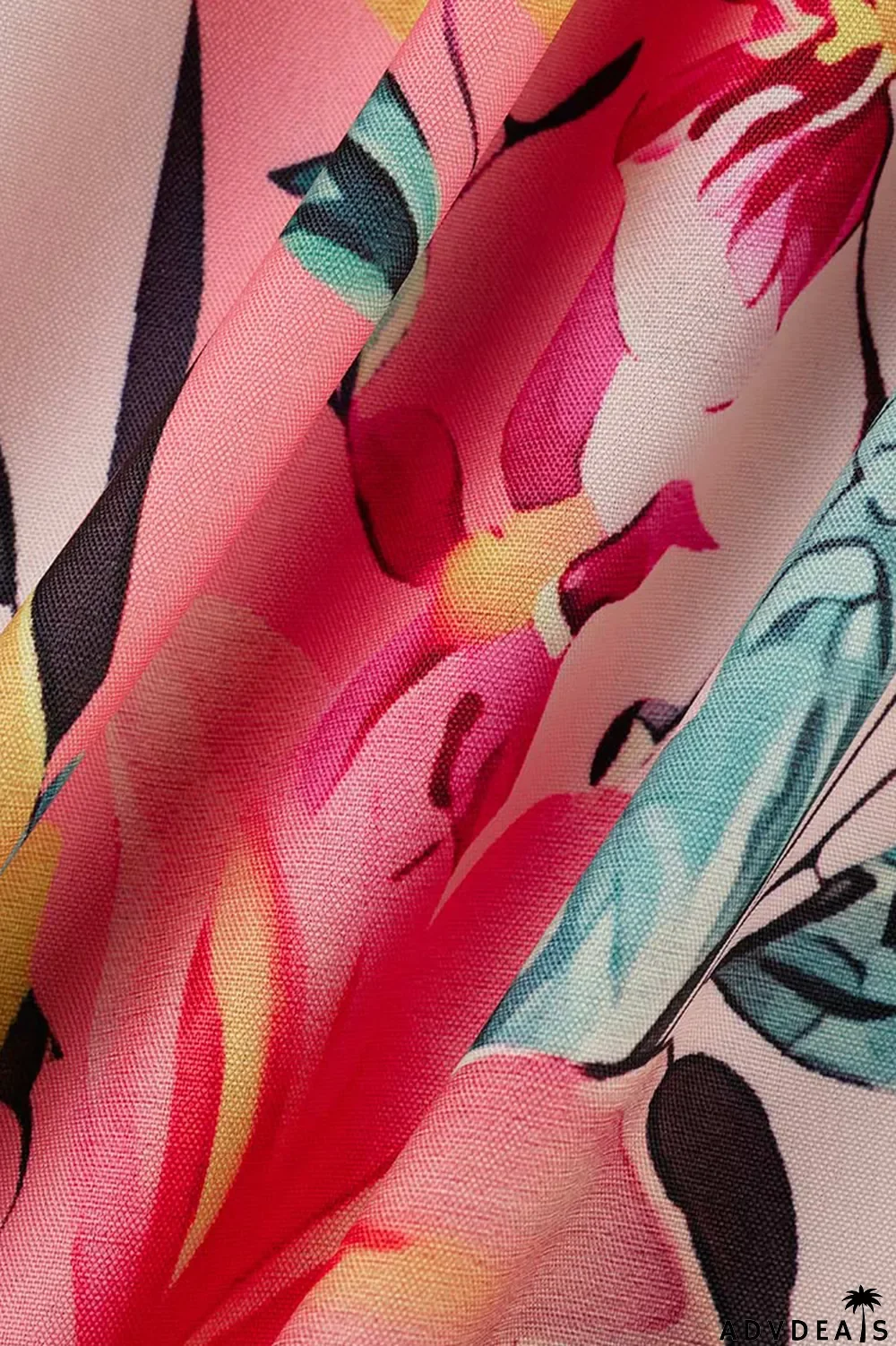 Pink Casual Print Solid Patchwork Turndown Collar Tops