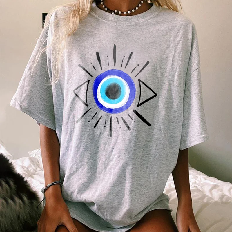   Evil eye printed T-shirt - Neojana