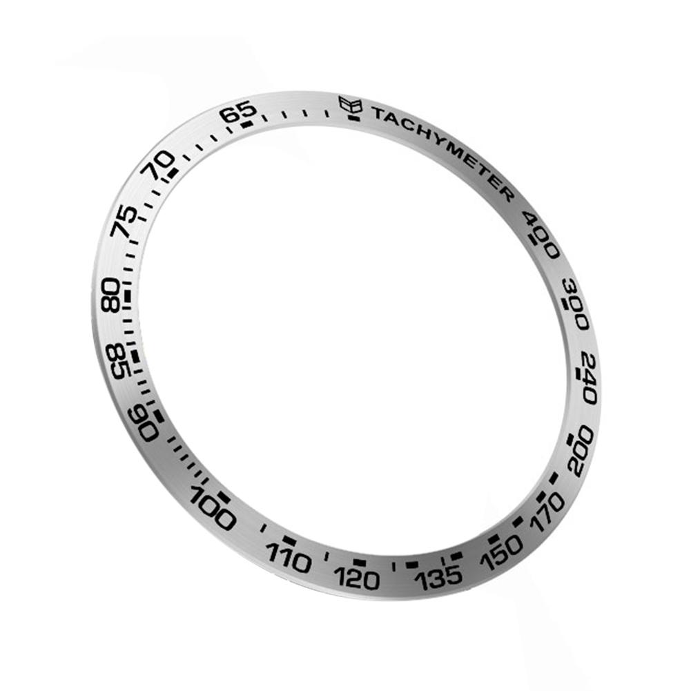 

Bezel Ring Adhesive Cover for Samsung Galaxy Watch 42mm (Silver+Black), 501 Original