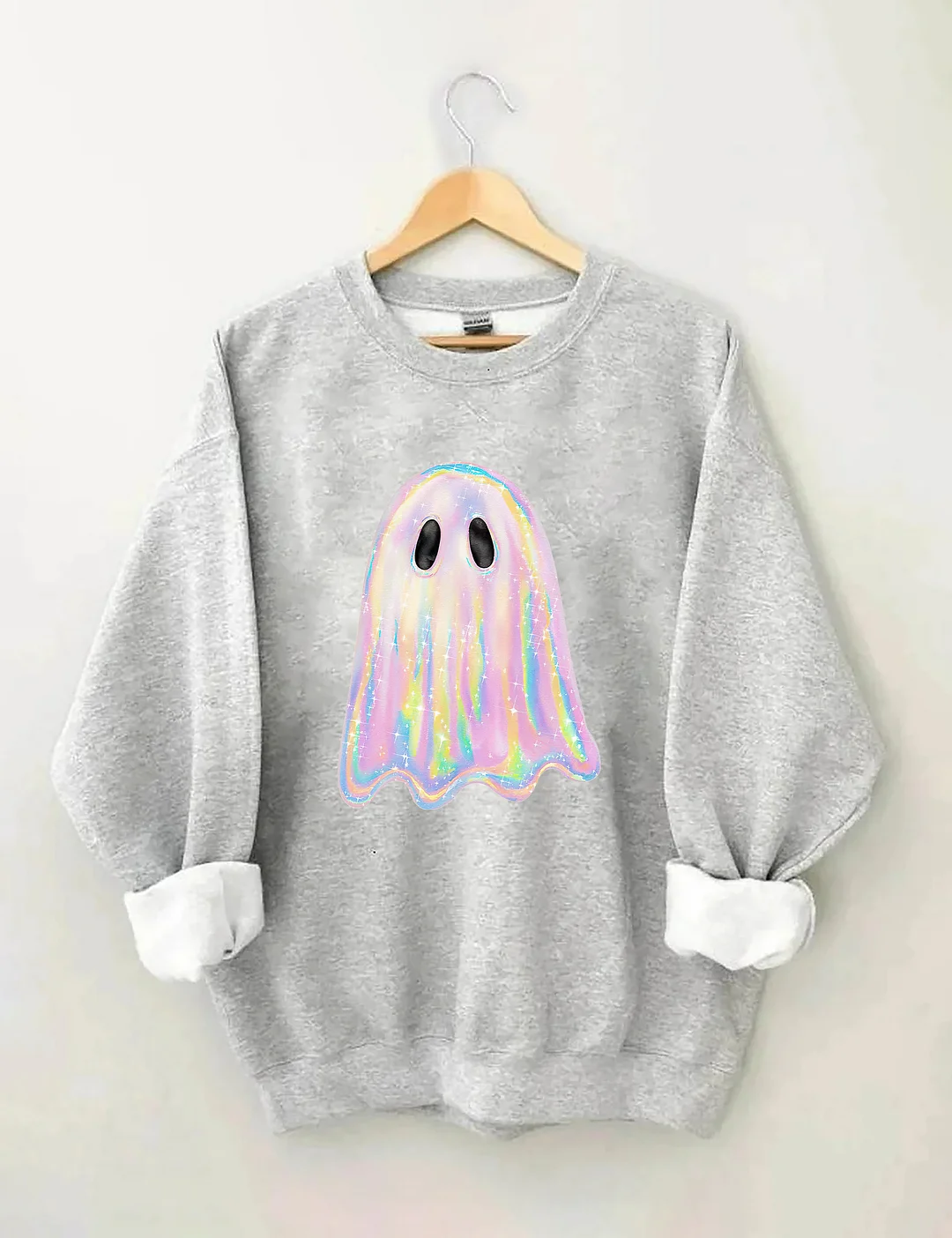 Disco Iridescent Ghost Sweatshirt