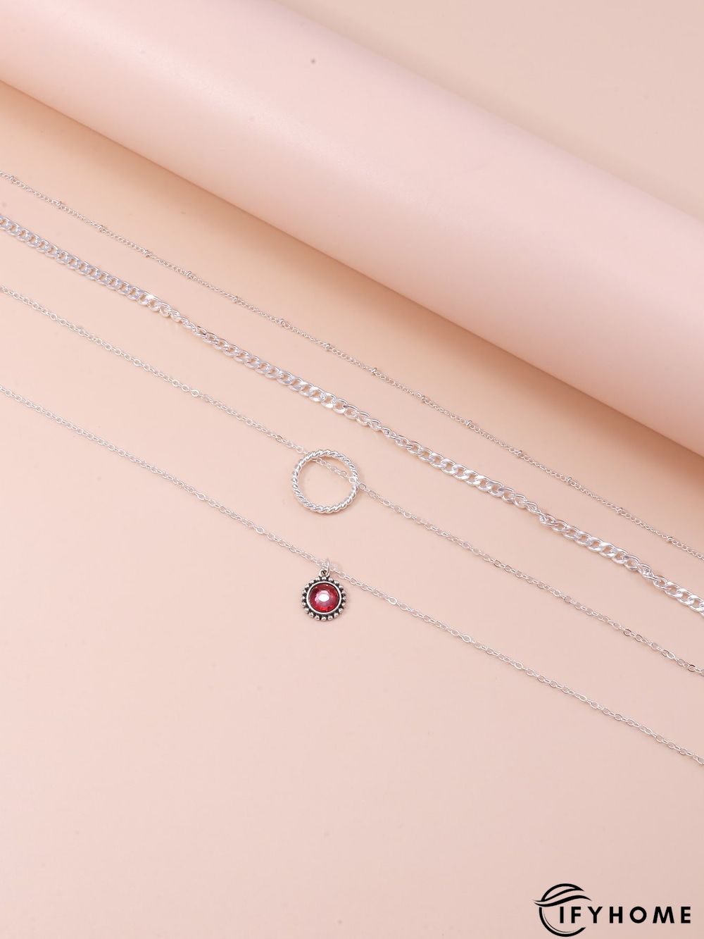 Boho Small Gem Chain Layer Necklace Resort Beach Jewelry | IFYHOME