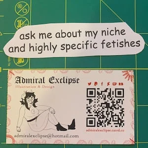 Pornhint Ask Me About My Niche And Highly Specific Fetishes - Sticker
