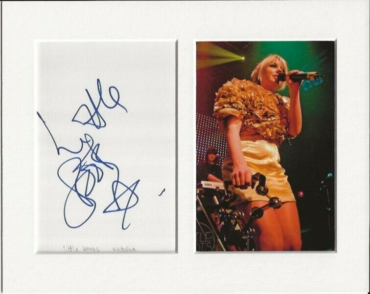 Little Boots working girl genuine authentic autograph signature and Photo Poster painting AFTAL