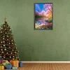 Diamond Painting-DIY Full Round Drill Mountains Fields Flowers(40*60CM)