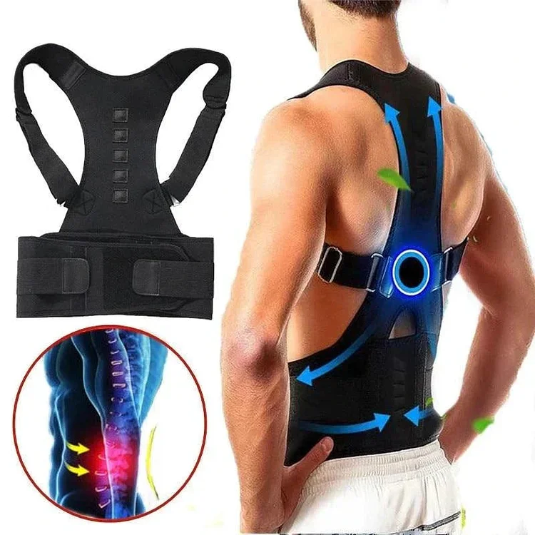 Magnetic Support for Upright Posture