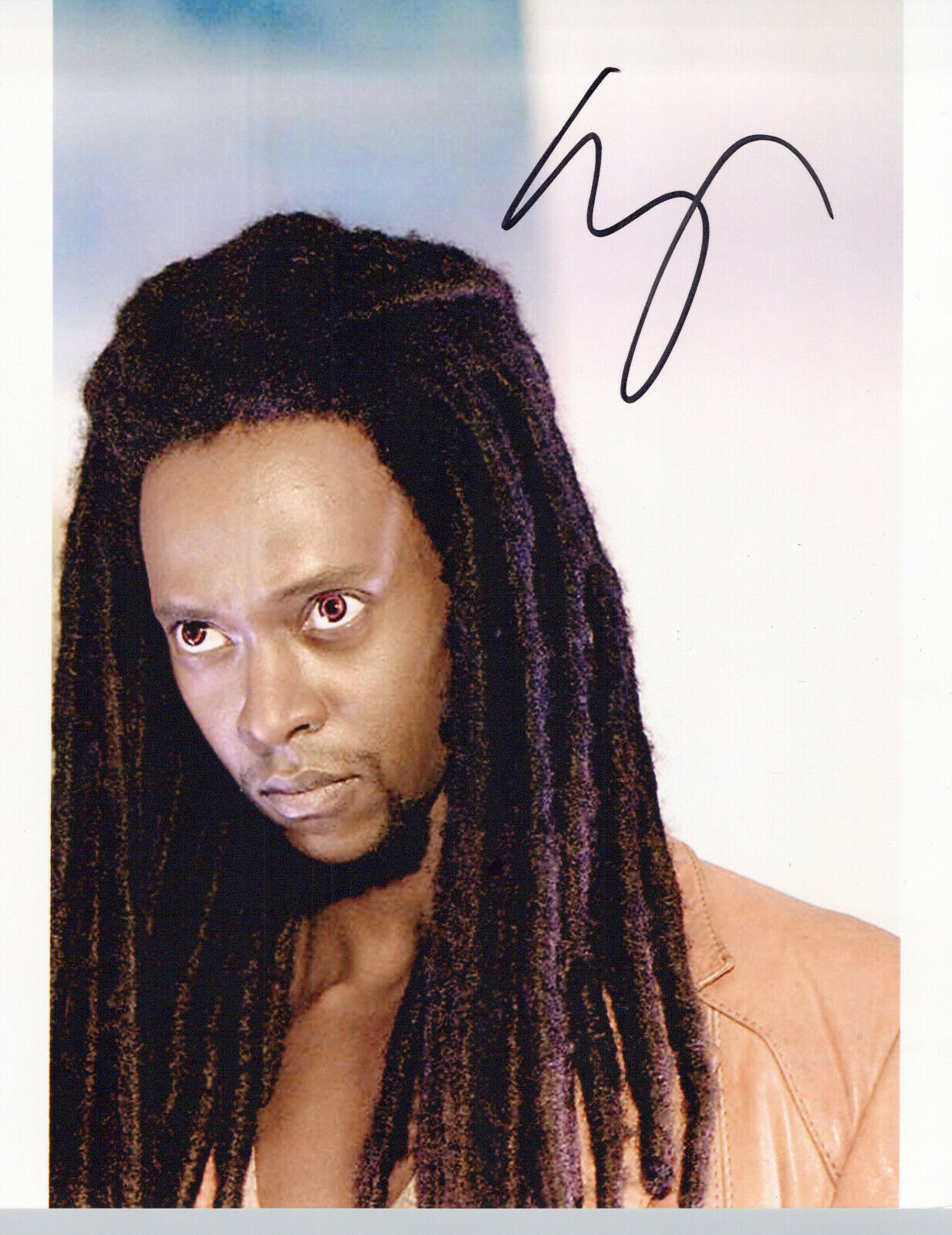 Edi Gathegi Twilight New Moon autographed Photo Poster painting signed 8x10 #3 Laurent