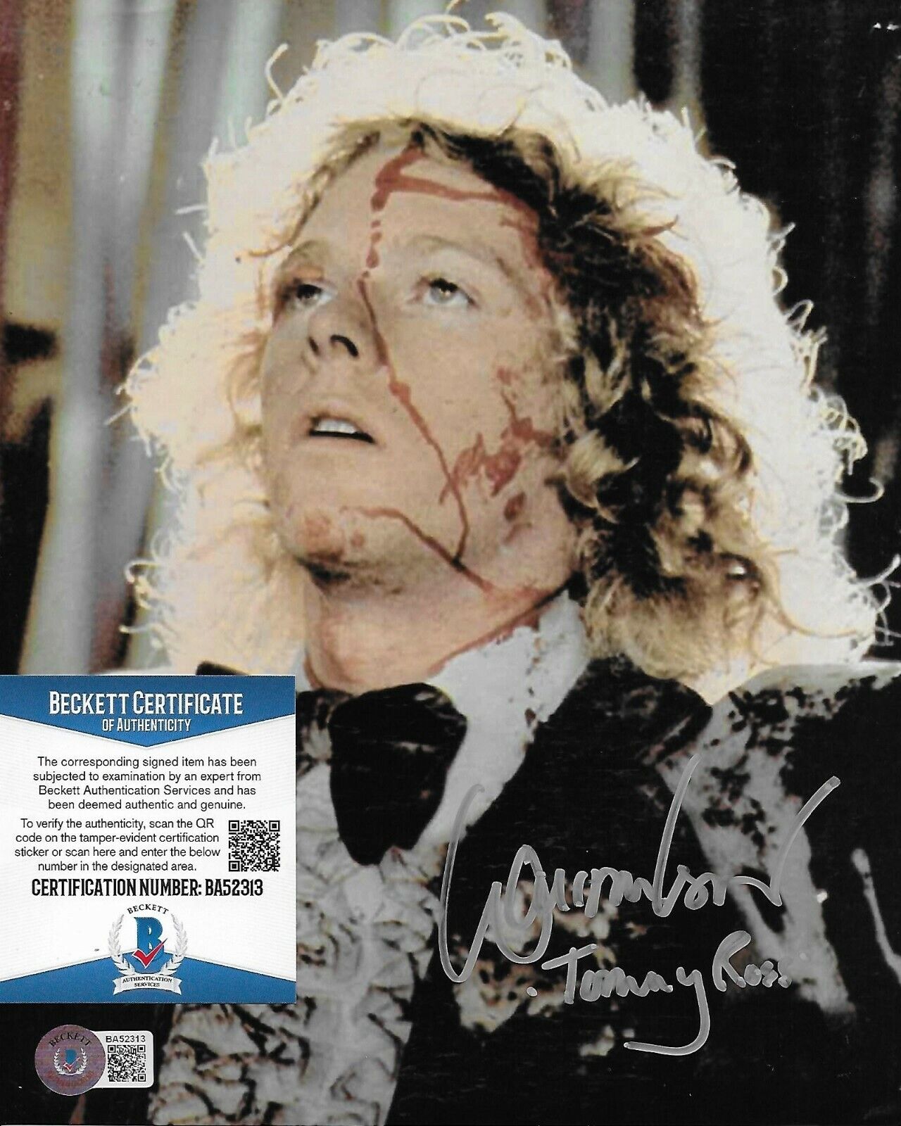 William Katt Carrie Original Signed 8X10 Photo Poster painting w/Beckett COA #2