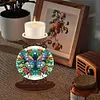 Papillon en bois - Bougeoir bricolage 5d