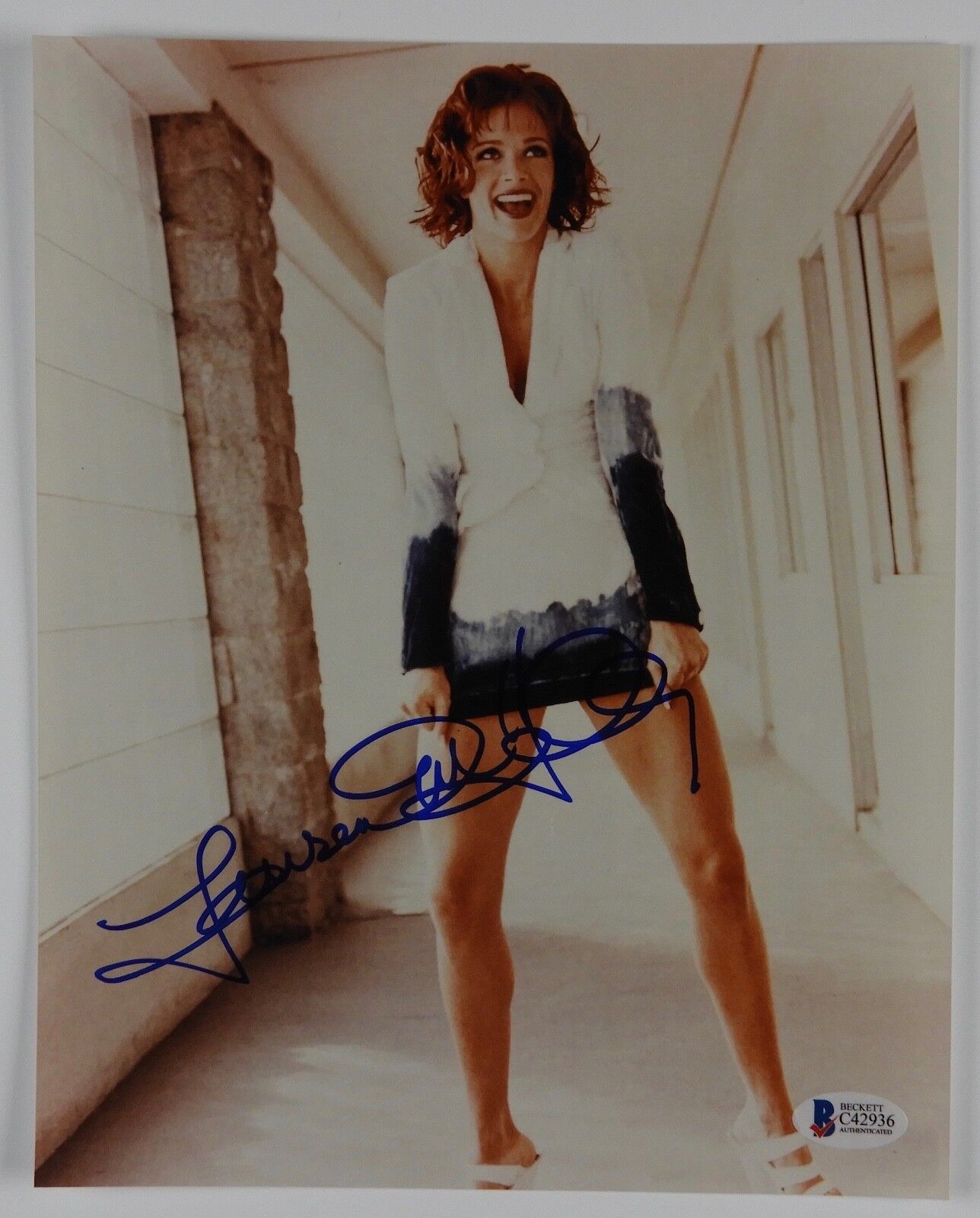 Lauren Holly signed autograph Photo Poster painting 8 x 10 BAS COA Beckett