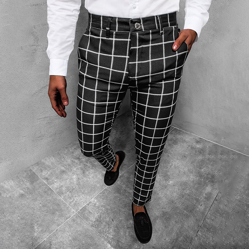 Trendy Multicolor Check Pants