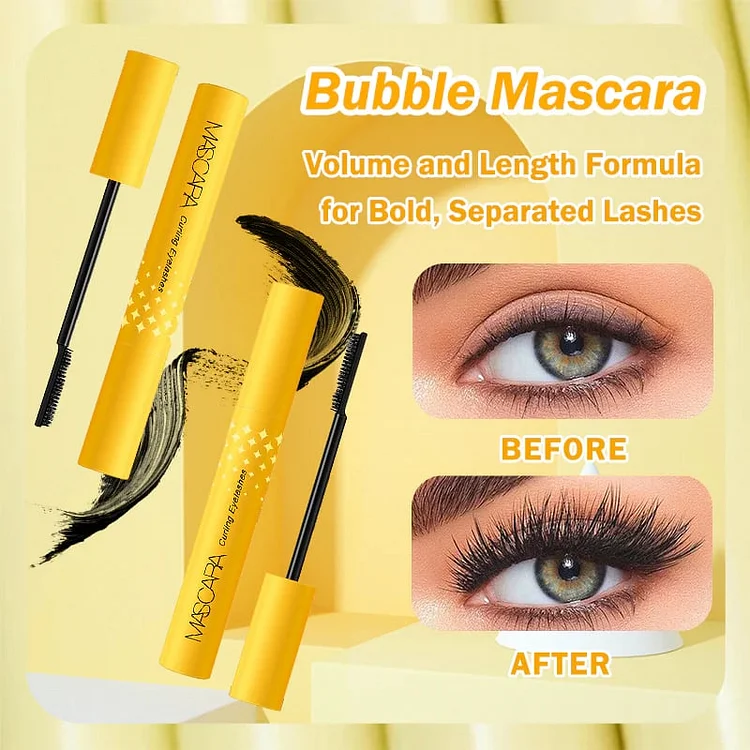 🎁Bubble Mascara💯✨Volume and Length Formula for Bold, Separated Lashes 