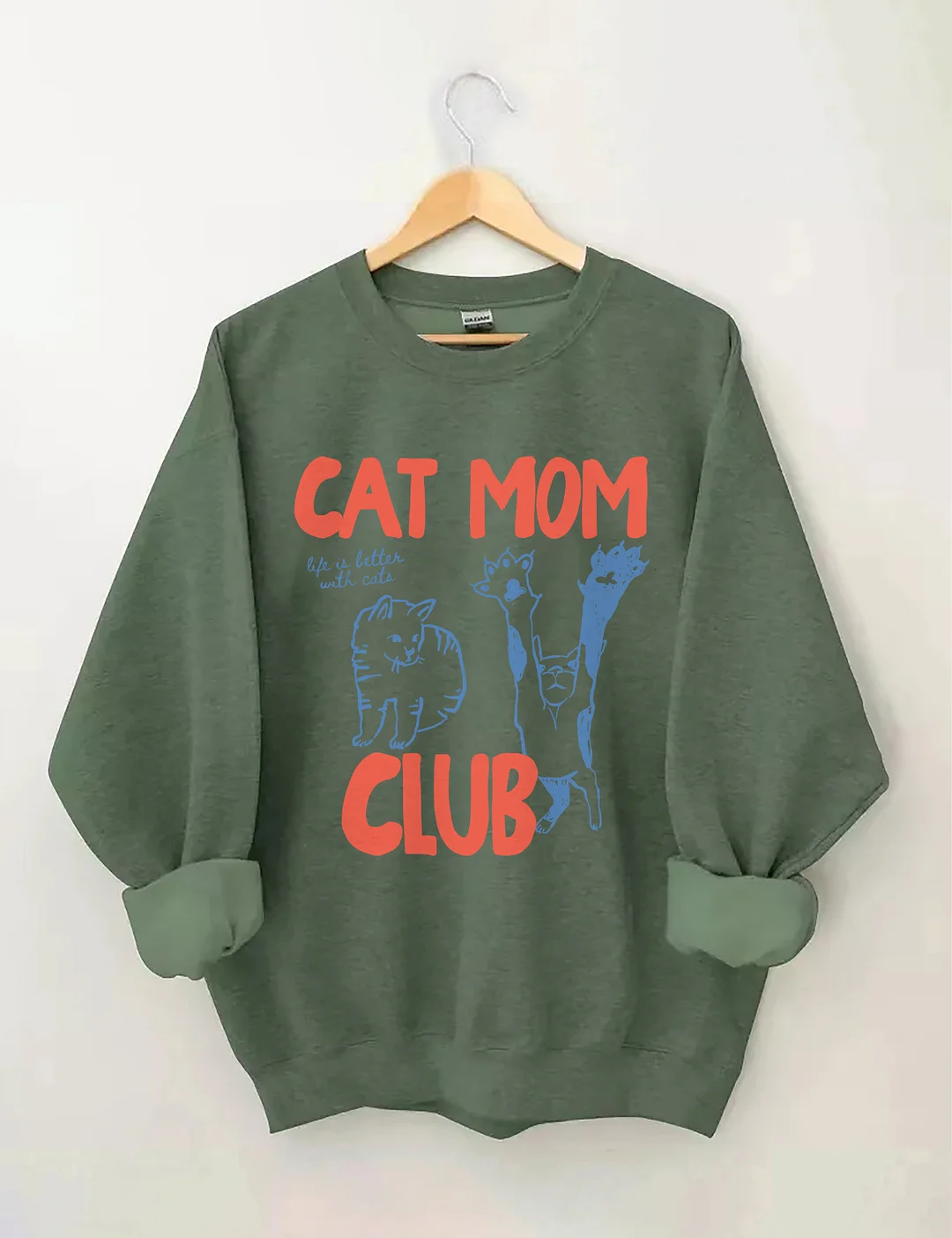 Cat Mom Club Sweatshirt