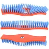 Polyester Cleaning Brush High-Efficiency Universal Garden Weeding Brush Wear-Resistant for Deck Garden Yard Floor Patio Farm Tile Grout