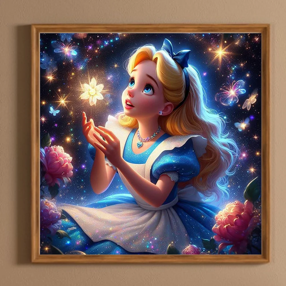 Diamond Painting - Full Round Drill - Alice(Canvas|50*50cm)