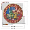 250th Anniversary of USA-Full Round Diamond Painting(40x40cm)