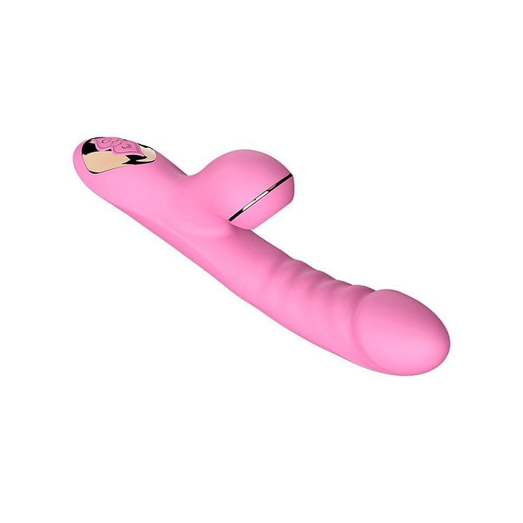 Sucking heating vibrator USB charging female masturbator