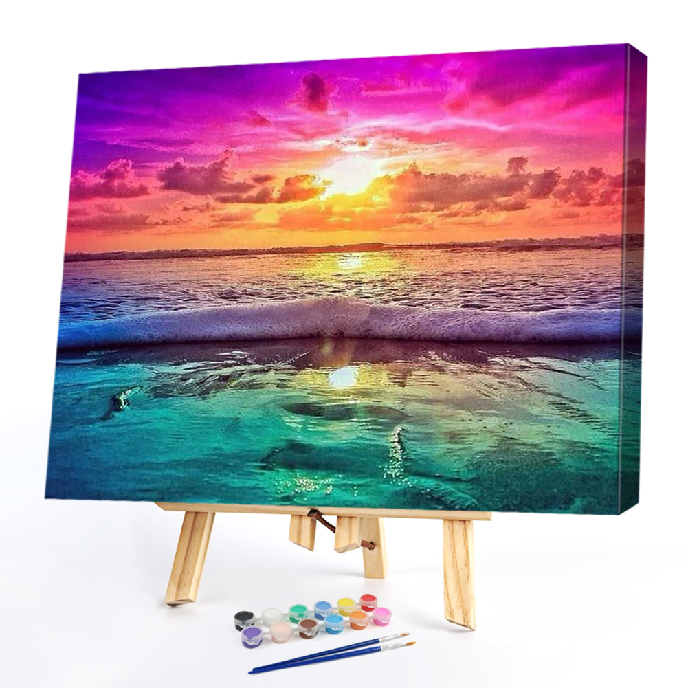 

50*40CM - Paint By Numbers - Sea, 501 Original