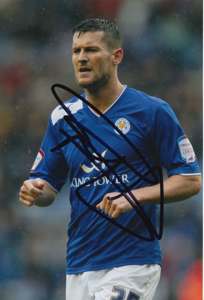 LEICESTER CITY HAND SIGNED DAVID NUGENT 6X4 Photo Poster painting 1.