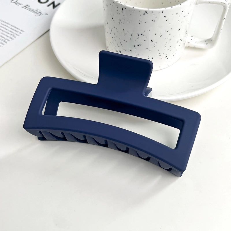 Women’s IG Style Solid Color Plastic Hair Claws