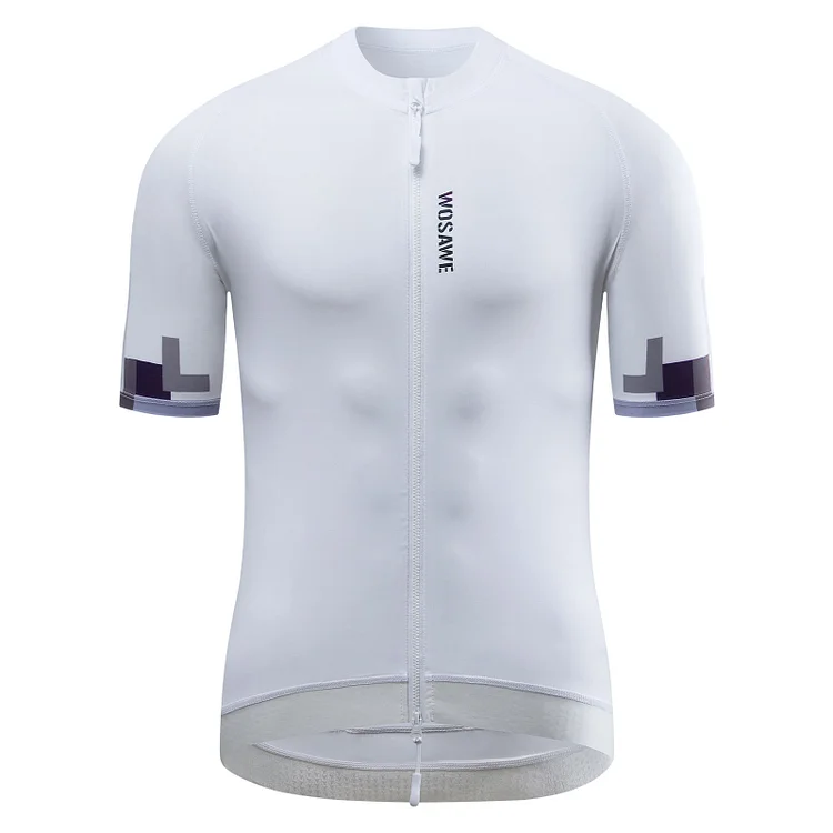 WOSAWE Men‘s Short-Sleeve Cycling Jersey 